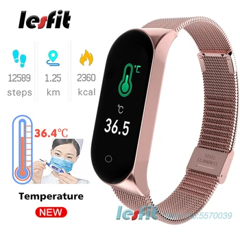 Lesfit Women Gold Stainless Steel Smart Wristband Men Sport Smart Android Band Bluetooth Bracelet Waterproof Electronic Clock
Lesfit Women Gold Stainless Steel Smart Wristband Men Sport Smart Android Band Bluetooth Bracelet Waterproof Electronic Clock