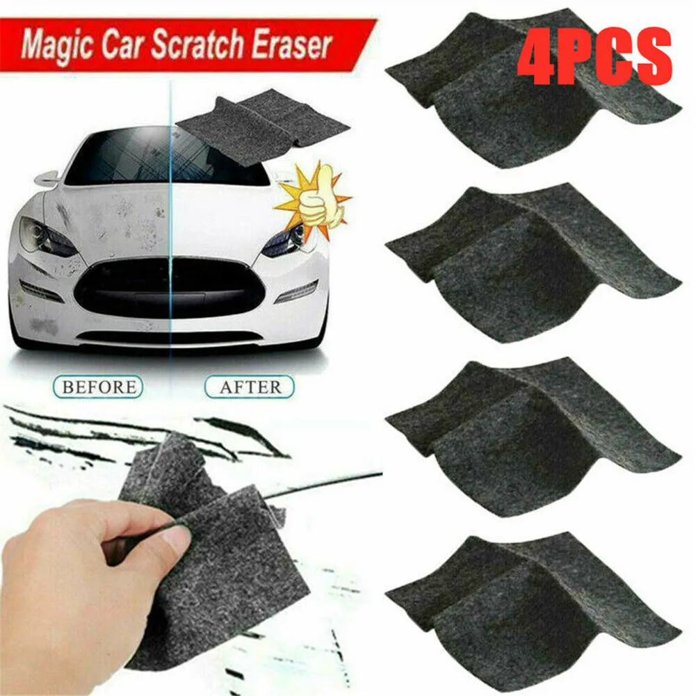 4Pcs Nano Sparkle Car Scratch Remover Cloth Scratch -Eraser Surface Repair Car Scratch Repair Cloth
4Pcs Nano Sparkle Car Scratch Remover Cloth Scratch -Eraser Surface Repair Car Scratch Repair Cloth