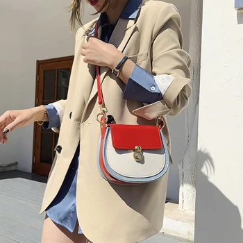 New Fashion Contrast color Leather Crossbody Bags For Women 2020Simple Small Shoulder Bag Female Handbags and Purses travel bags
New Fashion Contrast color Leather Crossbody Bags For Women 2020Simple Small Shoulder Bag Female Handbags and Purses travel bags