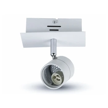 V-TAC LP1001 Portafaretto ceiling for 1 head Led lamp GU10 adjustable white color SKU-3617
V-TAC LP1001 Portafaretto ceiling for 1 head Led lamp GU10 adjustable white color SKU-3617