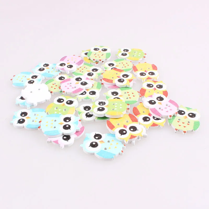 Mixed Owl 2Hole Wooden Buttons Christmas DIY Decor Child Clothes Sewing Buttons Crafts Scrapbooking Decorativos 100Pcs E
Mixed Owl 2Hole Wooden Buttons Christmas DIY Decor Child Clothes Sewing Buttons Crafts Scrapbooking Decorativos 100Pcs E