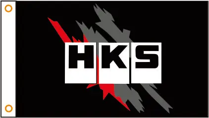 car flag custom HKS banner 3x5ft 100% Polyester 01 | Дом и сад