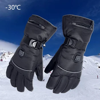 2019 Men's Ski Gloves Warm Winter Heated Gloves Waterproof Battery Powered Gloves For Riding Hunting Ski Cycling(Without B 
2019 Men's Ski Gloves Warm Winter Heated Gloves Waterproof Battery Powered Gloves For Riding Hunting Ski Cycling(Without B