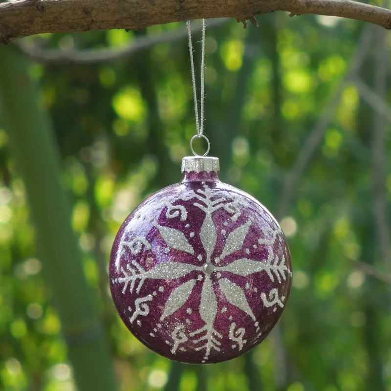 16pcs/pack Diameter=8cm Small Size Purple Series Glass Ball Christmas Tree Hanger Globe Home Decoration Hanging Pendant
16pcs/pack Diameter=8cm Small Size Purple Series Glass Ball Christmas Tree Hanger Globe Home Decoration Hanging Pendant