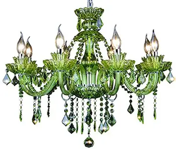 HAIXIANG LED Green Crystal Chandeliers Candle Bulbs Ceiling Light Lighting Pendant Lamp Fixtures
HAIXIANG LED Green Crystal Chandeliers Candle Bulbs Ceiling Light Lighting Pendant Lamp Fixtures