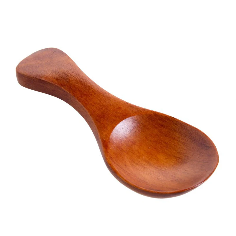 Mini Wooden Spoon 8cm Small Kitchen Spoon Sugar Salt Spice Spoon Short Handle Wood Tea Coffee Scoop Wooden Utensils Kitchen Accessories (3)