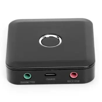 3.5mm Jack Wireless Bluetooth 4.0 A2DP Transmitter Receiver 2 in 1 Stereo Audio Adapter for Wireless Headset Smart Phone TV Set
3.5mm Jack Wireless Bluetooth 4.0 A2DP Transmitter Receiver 2 in 1 Stereo Audio Adapter for Wireless Headset Smart Phone TV Set