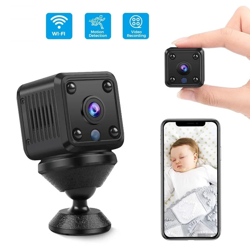 6 Piece Set Mini WIFI Camera Digital 3.7V 5 Million Pixel Smart Infrared Security Camera Wifi Camera Home Cameras DV
6 Piece Set Mini WIFI Camera Digital 3.7V 5 Million Pixel Smart Infrared Security Camera Wifi Camera Home Cameras DV