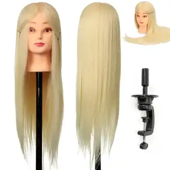 New 24 Professional training head with long thick hairs practice madeup Hairdressing mannequin dolls Styling maniqui tete for sa
New 24 Professional training head with long thick hairs practice madeup Hairdressing mannequin dolls Styling maniqui tete for sa