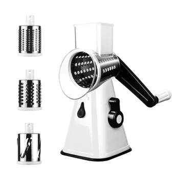 TTLIFE 3in1 Vegetable Slicer Veggie Cutter Peeler Spiralizer Cheese Chopper Nut Shredder Swift Rotary Grater Kitchen Gadgets
TTLIFE 3in1 Vegetable Slicer Veggie Cutter Peeler Spiralizer Cheese Chopper Nut Shredder Swift Rotary Grater Kitchen Gadgets