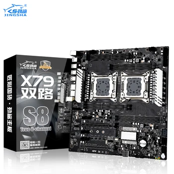 JINGSHA X79 S8 E-ATX Dual CPU LGA2011 Motherboard for Dual Intel E5 v2 v1 support DDR3 1333/1600/1866MHz 256G M.2 NVME SATA3
JINGSHA X79 S8 E-ATX Dual CPU LGA2011 Motherboard for Dual Intel E5 v2 v1 support DDR3 1333/1600/1866MHz 256G M.2 NVME SATA3