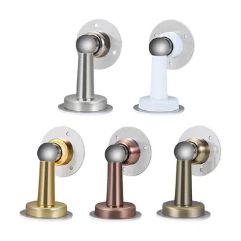PTSNET Sliver 3M Double-Sided Adhesive Tape No Need to Drill Gold Magnetic Door Stop Stainless Steel Door Stopper Holder 
PTSNET Sliver 3M Double-Sided Adhesive Tape No Need to Drill Gold Magnetic Door Stop Stainless Steel Door Stopper Holder