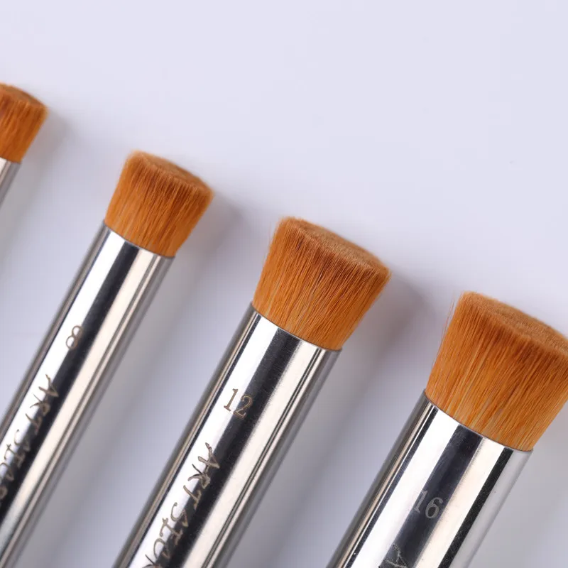 ArtSecret High Grade 1352 Pastel Brush Nylon Hair Metal Ferrule Short Beech Wooden Handle Soft Drawing Pen Stationery Art Tools
ArtSecret High Grade 1352 Pastel Brush Nylon Hair Metal Ferrule Short Beech Wooden Handle Soft Drawing Pen Stationery Art Tools