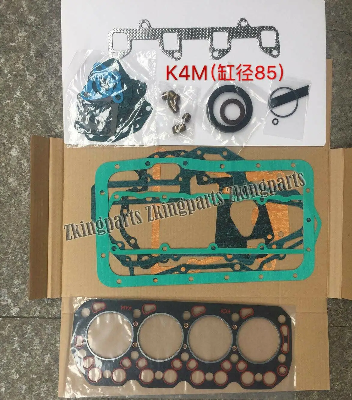 Комплект прокладок для двигателя/головки K4M, подходящий для экскаватора Mitsubishi K4M
Комплект прокладок для двигателя/головки K4M, подходящий для экскаватора Mitsubishi K4M