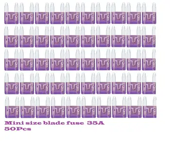 (50pcs) 35 Amp ATC Mini Blade Fuse Set Assortment Car 35A blade Fuses for Auto Car Truck RV Camper Bus Trailer boat ATV SUV SHIP
(50pcs) 35 Amp ATC Mini Blade Fuse Set Assortment Car 35A blade Fuses for Auto Car Truck RV Camper Bus Trailer boat ATV SUV SHIP