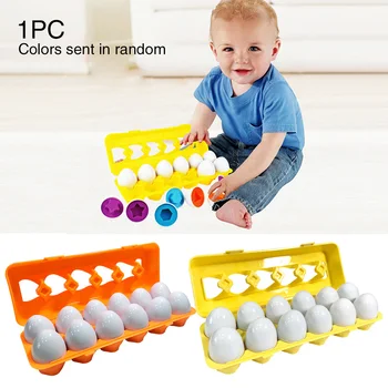 12pcs Sorting Smart Matching Egg Toy Education Learning Wise Home Mixed Shape Simulation Geometric Funny Non Toxic Baby Children
12pcs Sorting Smart Matching Egg Toy Education Learning Wise Home Mixed Shape Simulation Geometric Funny Non Toxic Baby Children