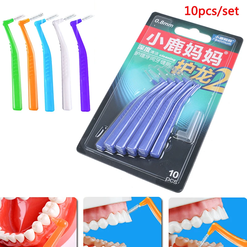 10Pcs Interdental Brush Oral Care Push-Pull Teeth Whitening Dental Tooth Pick Tooth Orthodontic Toothpick Tooth Brush Floss 
10Pcs Interdental Brush Oral Care Push-Pull Teeth Whitening Dental Tooth Pick Tooth Orthodontic Toothpick Tooth Brush Floss