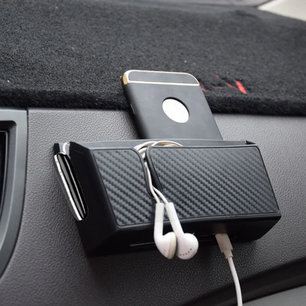 Car Seat Clearance Carbon Fiber Pattern Car Storage Box Car Mounted Mobile Phone Glove Box Organizer for Phone Keys Drinks
Car Seat Clearance Carbon Fiber Pattern Car Storage Box Car Mounted Mobile Phone Glove Box Organizer for Phone Keys Drinks