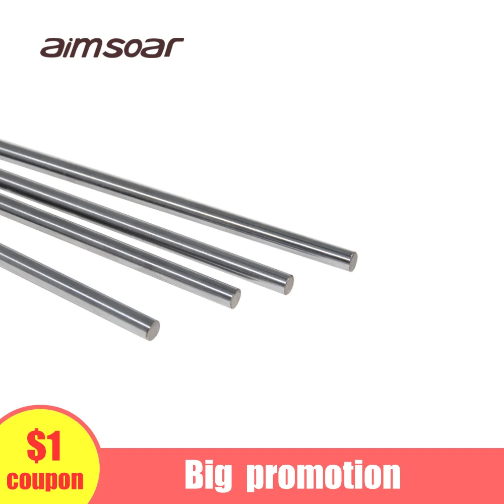 8mm linear shaft 3d printer 370mm-500mm Cylinder Chrome Plated Liner Rods axis chromed linear rail rod X Y Z axis CNC Parts
8mm linear shaft 3d printer 370mm-500mm Cylinder Chrome Plated Liner Rods axis chromed linear rail rod X Y Z axis CNC Parts