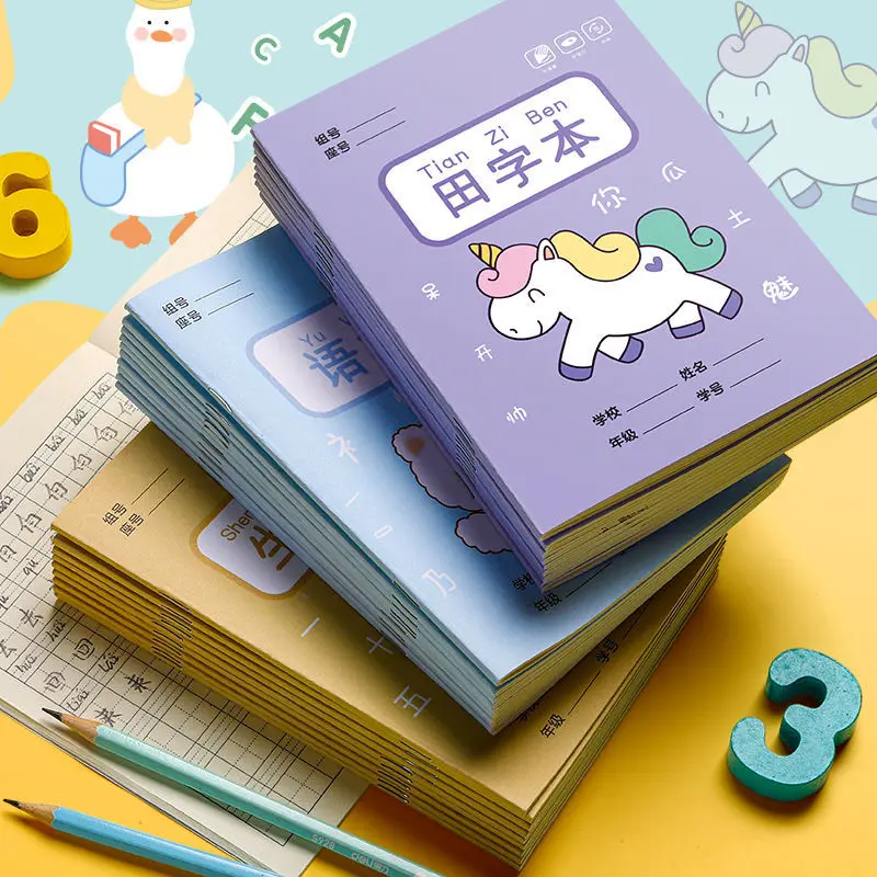 Tianzige Practice Calligraphy Writing Book Writing Book Pinyin This Vocabulary Book Homework Exercise Stationery Notebook Livros
Tianzige Practice Calligraphy Writing Book Writing Book Pinyin This Vocabulary Book Homework Exercise Stationery Notebook Livros