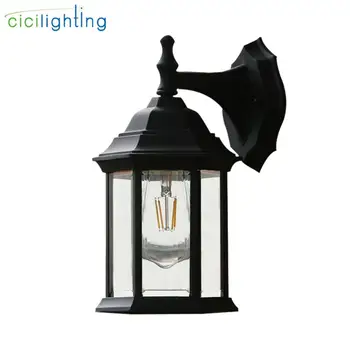 Black Bronze Vintage Outdoor Wall Lights For Porch Garden Pathway Bar exterior Wall Sconce Aluminum Industrial wall Lamp
Black Bronze Vintage Outdoor Wall Lights For Porch Garden Pathway Bar exterior Wall Sconce Aluminum Industrial wall Lamp