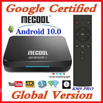 Google Certified MECOOL Androidtv Smart TV Box Android 10.0 KM9 PRO ATV Amlogic S905X2 4K 2.4G/5G Wifi KM3 TV BOX 4G/128G 
Google Certified MECOOL Androidtv Smart TV Box Android 10.0 KM9 PRO ATV Amlogic S905X2 4K 2.4G/5G Wifi KM3 TV BOX 4G/128G