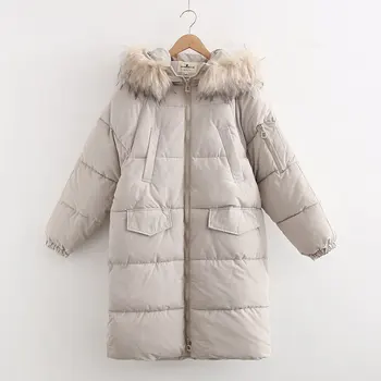 2019 fashion new winter girl solid color large fur collar cotton jacket ladies hooded bread clothes long section warm loose loos
2019 fashion new winter girl solid color large fur collar cotton jacket ladies hooded bread clothes long section warm loose loos