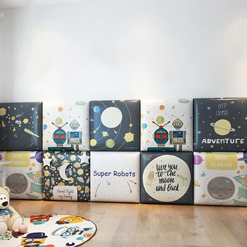 Robot Tatami Soft Bag 3D Wall Sticker Bedroom Soft Pack Headboards Kid Anti Collision Self Adhesive Bedroom Decor Background Art
Robot Tatami Soft Bag 3D Wall Sticker Bedroom Soft Pack Headboards Kid Anti Collision Self Adhesive Bedroom Decor Background Art
