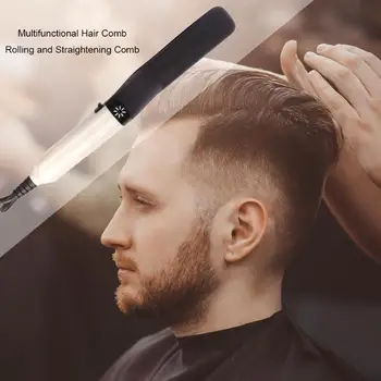 Multifunction Men Hair Comb ABS and Fever Tablets Durable Practical Straightener Curler Brush Beard Show Cap Beauty Tool
Multifunction Men Hair Comb ABS and Fever Tablets Durable Practical Straightener Curler Brush Beard Show Cap Beauty Tool