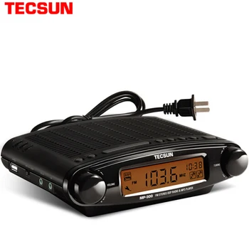 Tecsun Radio MP-300 DSP FM Stereo USB MP3 Player Desktop Clock ATS Alarm Black FM Portable Radio Receiver Y4137A Tecsun MP300
Tecsun Radio MP-300 DSP FM Stereo USB MP3 Player Desktop Clock ATS Alarm Black FM Portable Radio Receiver Y4137A Tecsun MP300
