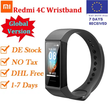 Global Version Xiaomi Redmi Wristband 4C Smart Bracelet Bluetooth 5.0 Touch Large Color Screen Heart Rate Fitness Sport Tracker
Global Version Xiaomi Redmi Wristband 4C Smart Bracelet Bluetooth 5.0 Touch Large Color Screen Heart Rate Fitness Sport Tracker
