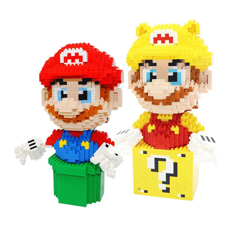 MP Super Video Game Mario Golden Waterpipe Figure Building Blocks 3D Model DIY Small Blocks Mini Diamond Bricks Boy Gifts Toy
MP Super Video Game Mario Golden Waterpipe Figure Building Blocks 3D Model DIY Small Blocks Mini Diamond Bricks Boy Gifts Toy