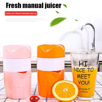 Portable Manual Juicer Cup Practical Operation Simple Conveninently Orange Fruit Squeezer Household Healthy Drink Machine
Portable Manual Juicer Cup Practical Operation Simple Conveninently Orange Fruit Squeezer Household Healthy Drink Machine