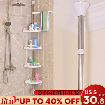 Bathroom Shelf Punch-Free 4 Tier Shower Corner Storage Rack Firm Shower Storage Rack Scalable Stainless Steel Bathroom Kitchen
Bathroom Shelf Punch-Free 4 Tier Shower Corner Storage Rack Firm Shower Storage Rack Scalable Stainless Steel Bathroom Kitchen