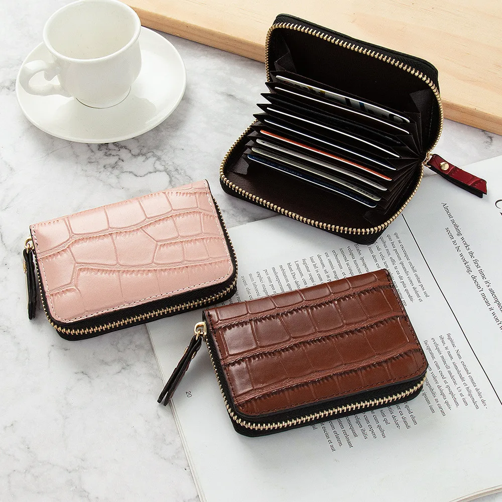 1Pcs Business Card Holder Men Pu Leather Credit Card Wallets Women Zipper Bank Card Case Fashion Coin Purse Passport Cover
1Pcs Business Card Holder Men Pu Leather Credit Card Wallets Women Zipper Bank Card Case Fashion Coin Purse Passport Cover