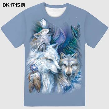 2020 Wolf Picture Print Men's Short Sleeve Cotton Top Cool T-shirt Summer Round Neck Fashion Clothing Harajuku Hip Hop T-shirt
2020 Wolf Picture Print Men's Short Sleeve Cotton Top Cool T-shirt Summer Round Neck Fashion Clothing Harajuku Hip Hop T-shirt