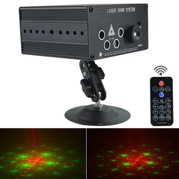 3W DC12V 120 Patterns Mini Laser LED Light Stage Light with 5 Light Holes Support Manual / Remote Control for KTV / Party
3W DC12V 120 Patterns Mini Laser LED Light Stage Light with 5 Light Holes Support Manual / Remote Control for KTV / Party