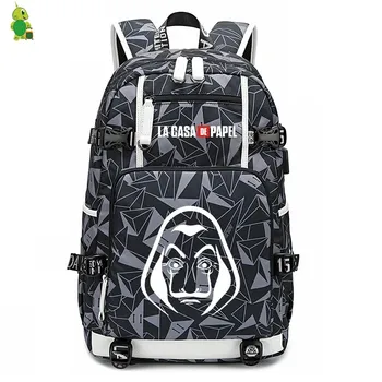 Mochila La Casa De Papel Backpack Women Backpack School Bags for Teenage Girls Boys Men Laptop Backpack Large Travel Bagpack
Mochila La Casa De Papel Backpack Women Backpack School Bags for Teenage Girls Boys Men Laptop Backpack Large Travel Bagpack