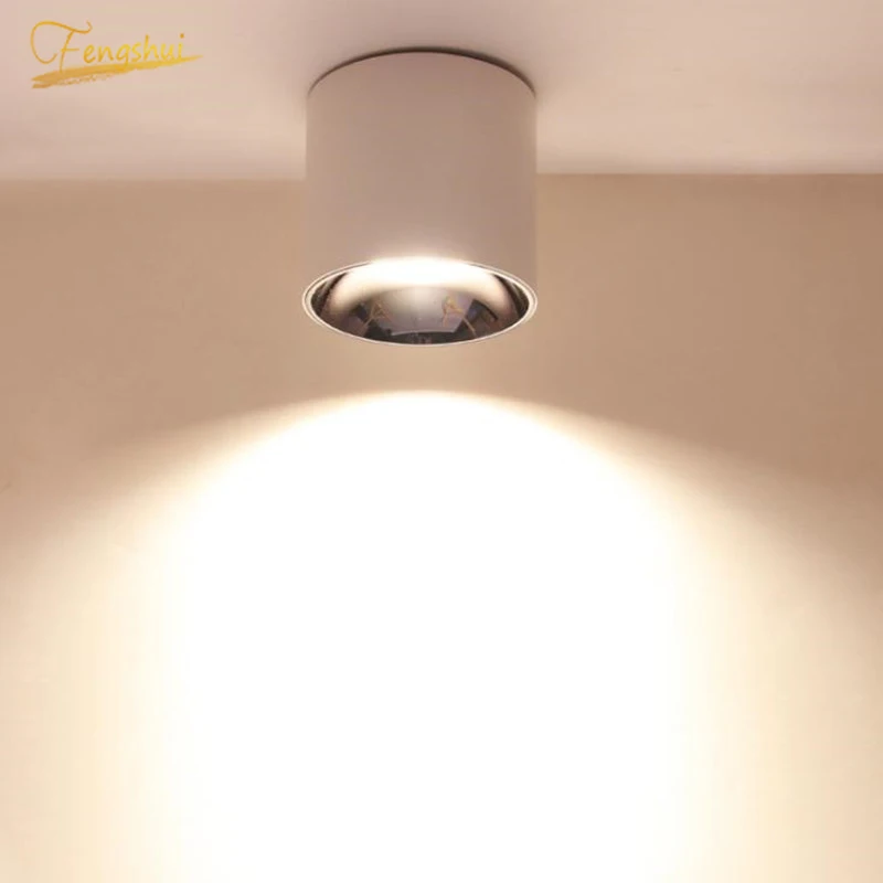 Modern High Quality Surface Mounted Adjustment LED Dimmable Downlights Living Dining Room Ceiling Lamp Spot Loft Cafe Luminaria
Modern High Quality Surface Mounted Adjustment LED Dimmable Downlights Living Dining Room Ceiling Lamp Spot Loft Cafe Luminaria
