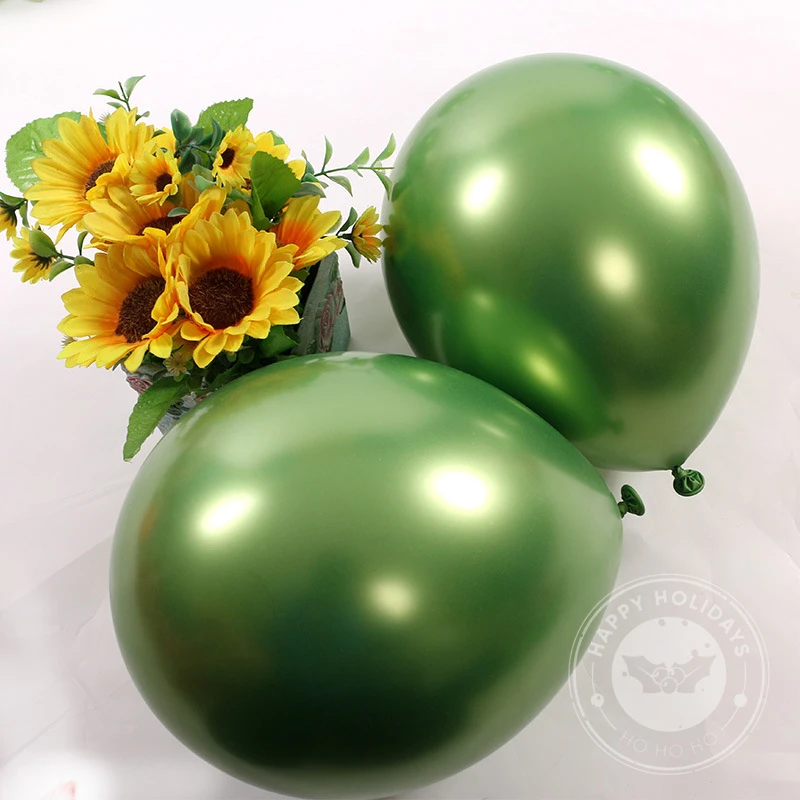 10/20pcs Metal Fruit Green Balloon Birthday Party Wedding Ceremony Decoration Latex Balloon Forest Party Decoration
10/20pcs Metal Fruit Green Balloon Birthday Party Wedding Ceremony Decoration Latex Balloon Forest Party Decoration