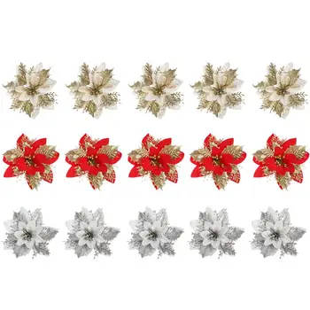 15Pcs Christmas Tree Garland Simulation Flower Mini Gold Dust Christmas Flowers Rattan Garland Flower Accessories Decor
15Pcs Christmas Tree Garland Simulation Flower Mini Gold Dust Christmas Flowers Rattan Garland Flower Accessories Decor