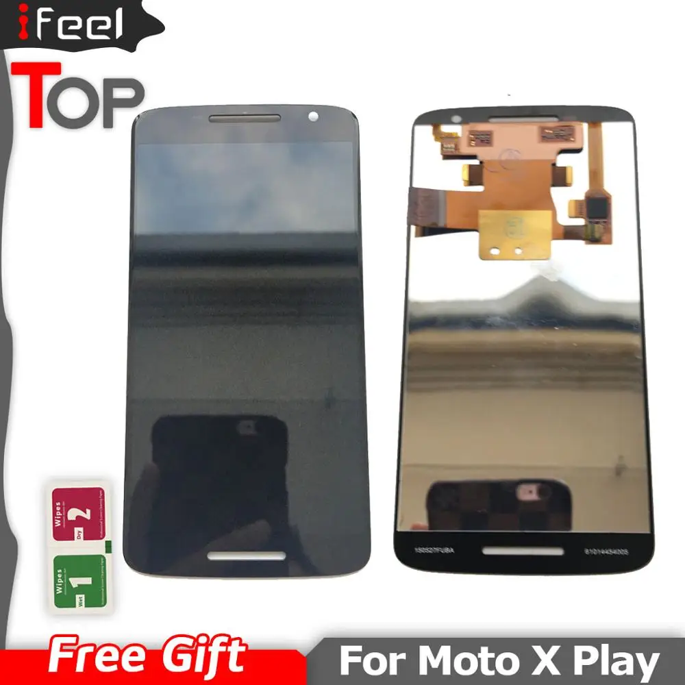 ЖК дисплей для Motorola Moto X Play XT1561 XT1562 XT1563 XT1565 сенсорный экран дигитайзер в сборе