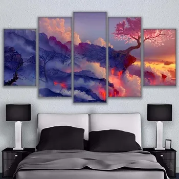DIY 5D diamond embroidery cross stitch mosaic 5 pcs diamond painting Sakura Tree In Lava Volcano home decorative needlework
DIY 5D diamond embroidery cross stitch mosaic 5 pcs diamond painting Sakura Tree In Lava Volcano home decorative needlework