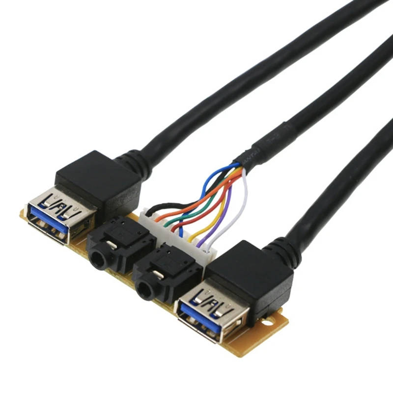 Передний Чехол-панель USB3.0 + USB3.0 + H D Jack порты I/O + Внутренний провод W8ED
Передний Чехол-панель USB3.0 + USB3.0 + H D Jack порты I/O + Внутренний провод W8ED