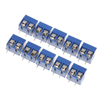 10pcs 2 Pin Plug-in Screw Terminal Block Connector 5.08mm Pitch Connectors Terminals Blocks
10pcs 2 Pin Plug-in Screw Terminal Block Connector 5.08mm Pitch Connectors Terminals Blocks