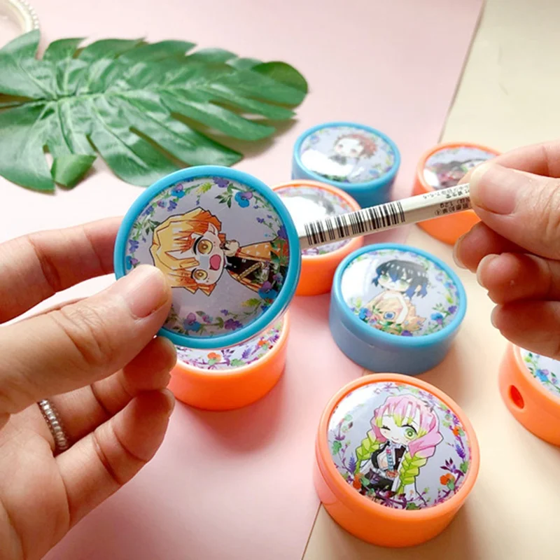 Creative Anime Demon Slayer Kimetsu no Yaiba Figures Pattern Mini Pencil Sharperner Hand Tools Stationery School 1 pcs
Creative Anime Demon Slayer Kimetsu no Yaiba Figures Pattern Mini Pencil Sharperner Hand Tools Stationery School 1 pcs