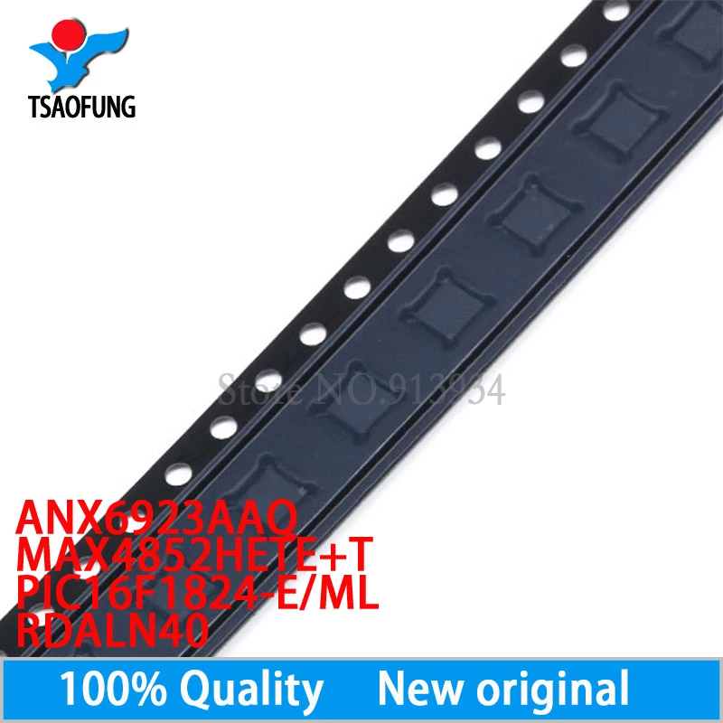 5 шт. ANX6923AAQ ANX6923 MAX4852HETE + T UAA PIC16F1824-E/ML PIC16F1824 RDALN40 LN40 QFN16 новый оригинальный
5 шт. ANX6923AAQ ANX6923 MAX4852HETE + T UAA PIC16F1824-E/ML PIC16F1824 RDALN40 LN40 QFN16 новый оригинальный