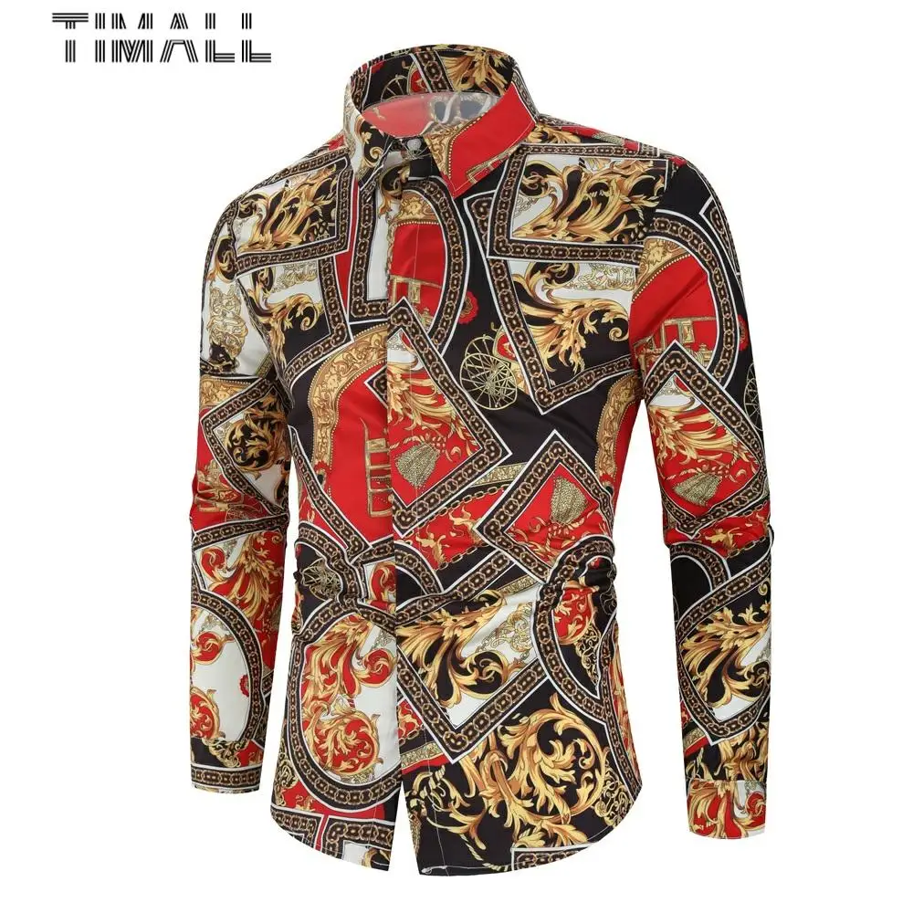 Hawaiian style Men's Long Sleeve Print Shirt Vacation Plus Size Casual Stand Collar Button Loose Shirt Apparel Comfort Tops
Hawaiian style Men's Long Sleeve Print Shirt Vacation Plus Size Casual Stand Collar Button Loose Shirt Apparel Comfort Tops