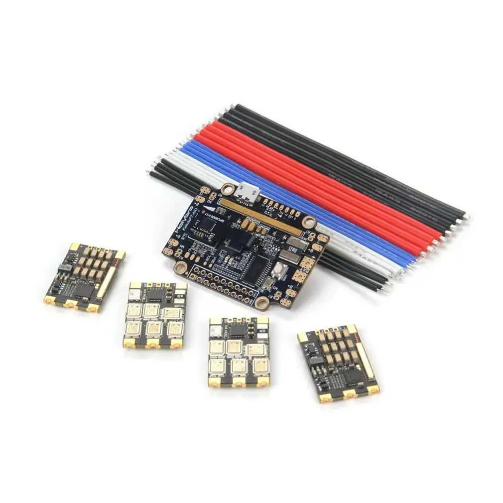 Holybro Kakute F7 AIO F7 V1.5 Flight Controller w/ OSD BEC & 4 PCS 65A BL_32 Tekko32 F3 Metal ESC Combo for RC Drone Parts
Holybro Kakute F7 AIO F7 V1.5 Flight Controller w/ OSD BEC & 4 PCS 65A BL_32 Tekko32 F3 Metal ESC Combo for RC Drone Parts