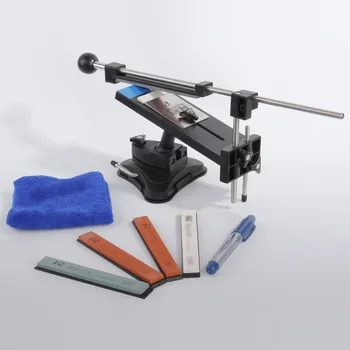 Upgraded Version Fixed-angle Knife Sharpener Professional Kitchen Knife Sharpener Kits System 4 Sharpening Stones
Upgraded Version Fixed-angle Knife Sharpener Professional Kitchen Knife Sharpener Kits System 4 Sharpening Stones